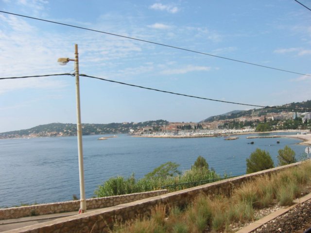 Langs de Middellandse met de trein  naar Monaco