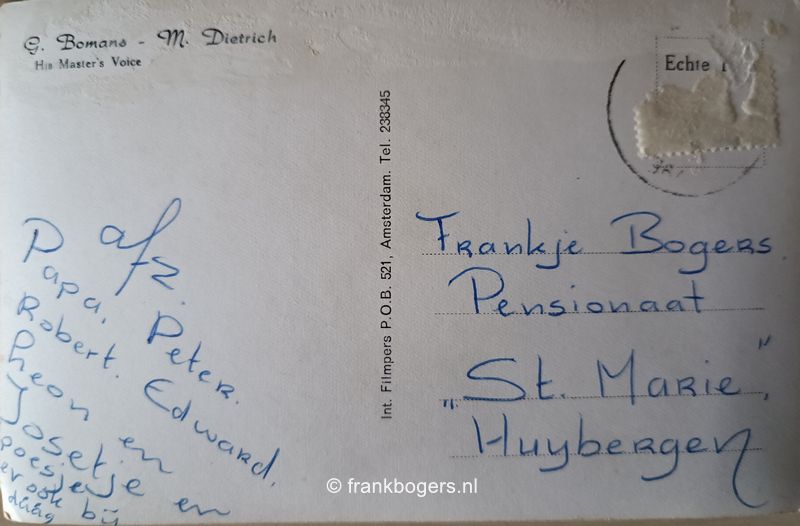 marlene dietrich en godfried bomans scheveningen