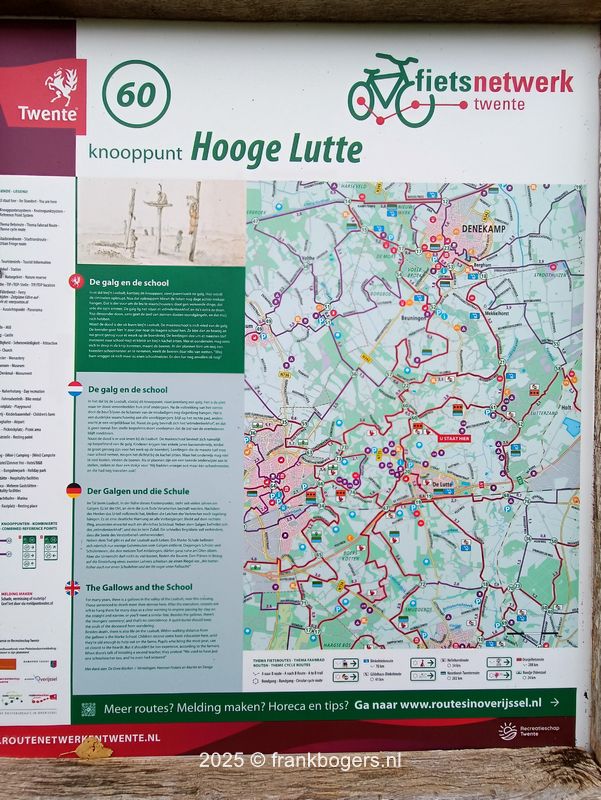 knooppunten borden informatie