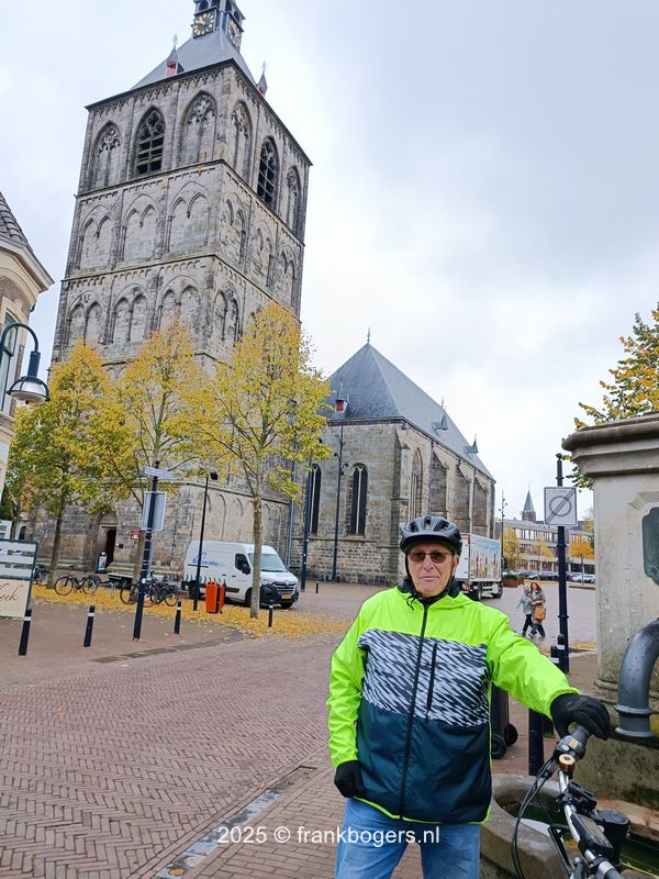 knooppunten route op de flyer fiets met navigatie van bosch display
