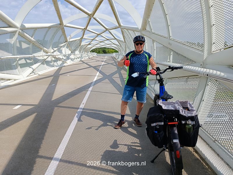 fietsen met frank en nellie bogers door Rotterdam