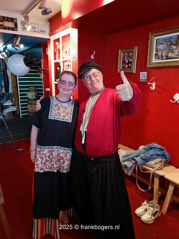 fietsen route klederdracht volendam