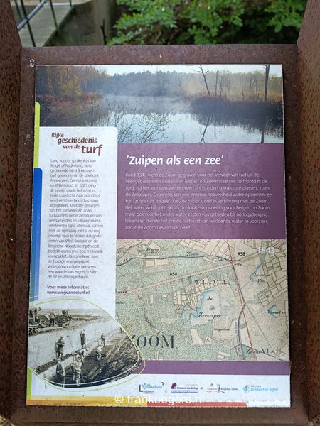 fietsroute geschiedenis van de turf