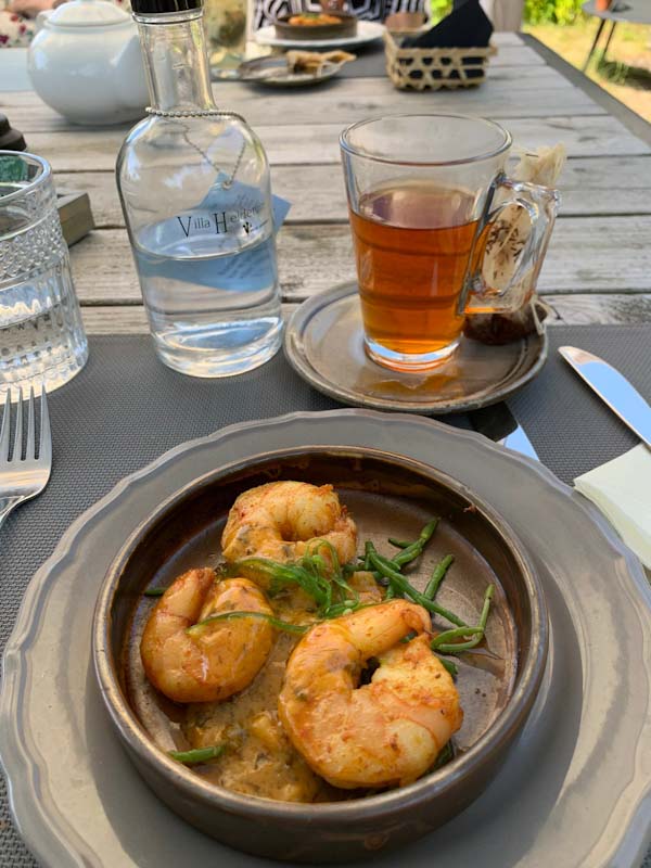 gamba's bij de High Tea