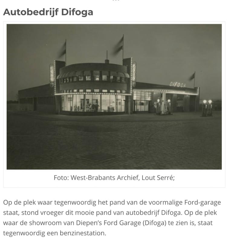 Autobedrijf difiga bredasestraat bergen op zoom