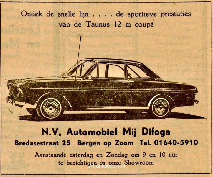 Ford Taunus 12 m coupé