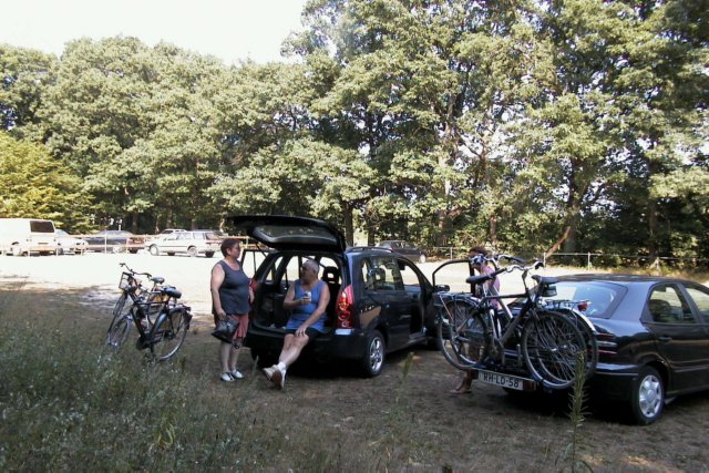 fietsen met de auto fietsen drager