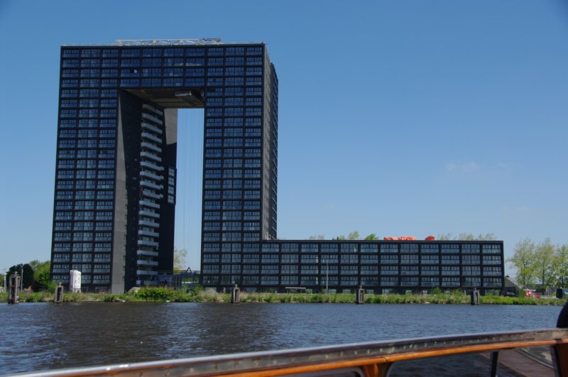 de Tasmantoren vanaf de boot