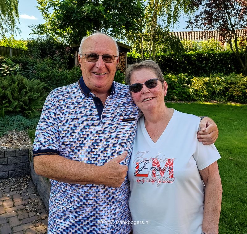 Levens verhaal we nemen je mee met  Frank Bogers en Nellie Bastiaansen