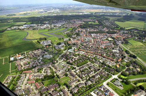 luchtfoto Klundert