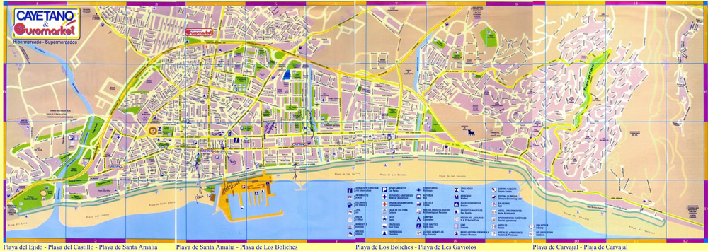 plattegrond Fuengirola