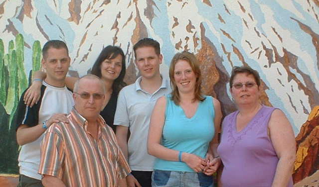 met het hele gezin op vakantie in Tenerife